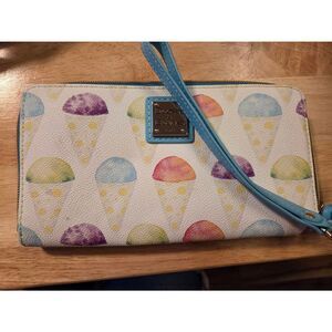 Dooney & Bourke Snowcone Zip Around Wallet